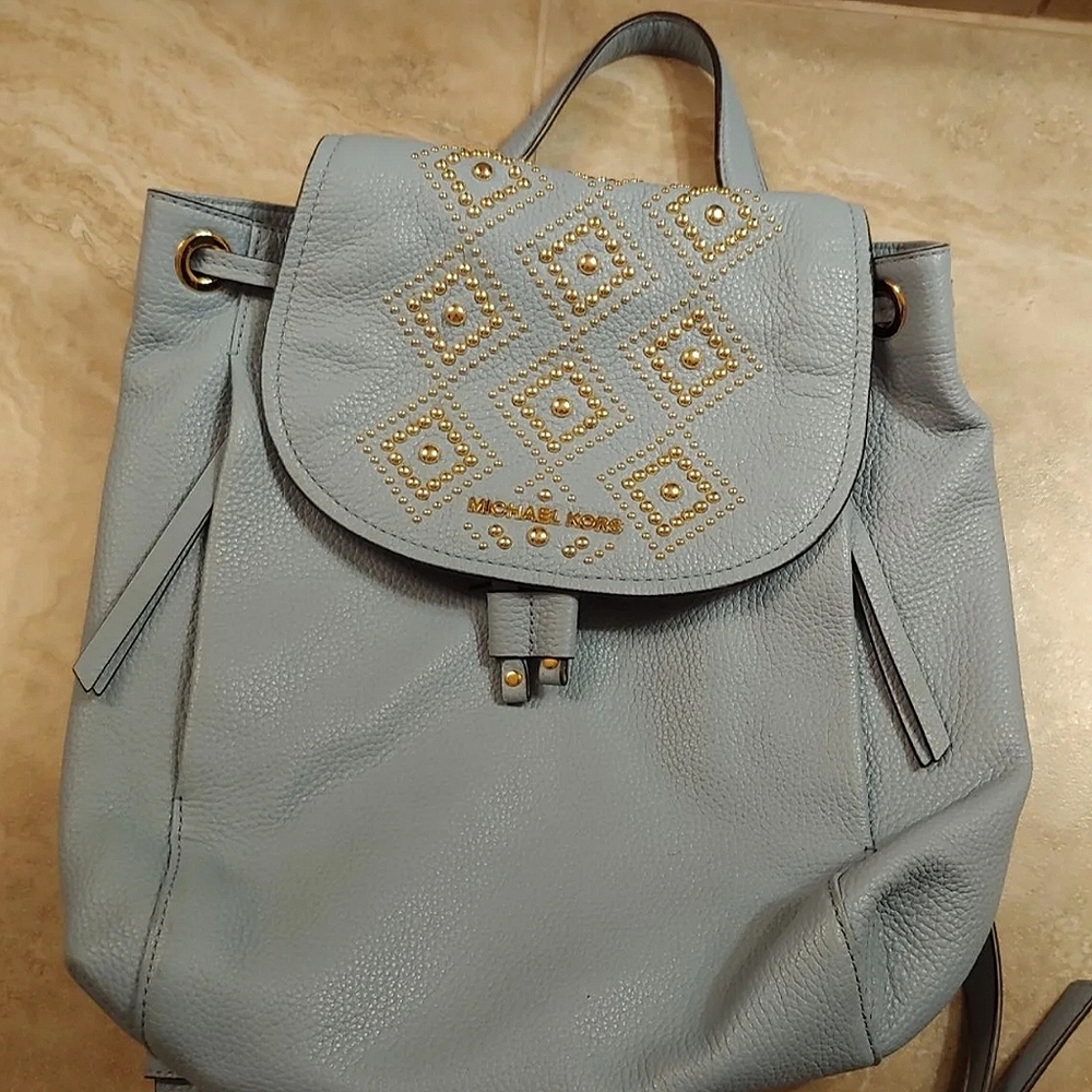 Michael Kors Riley Studded Backpack - Picture 2 of 12